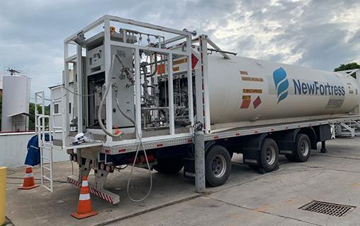  Brazil mobile liquid filling truck project